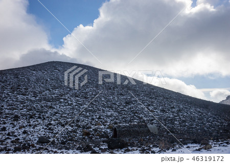噴煙が上がる浅間山 噴煙が上がる浅間山 46319172