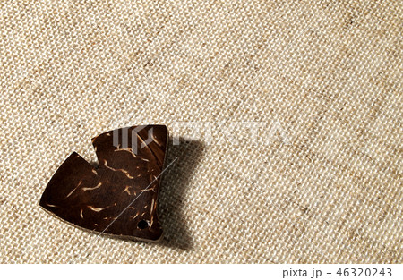 イチョウ葉型のチャーム　秋イメージ 46320243