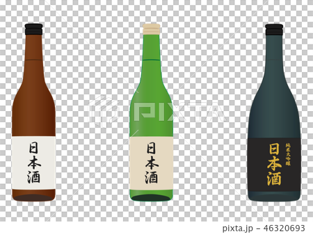 日本酒 7 Ml のイラスト素材