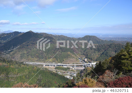 高尾山展望台より見下ろした高尾山インター 46320751