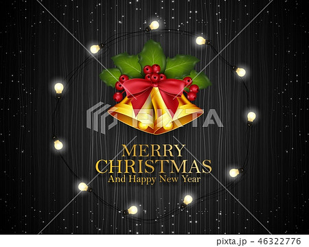 Merry Christmas and happy new year card Merry Christmas and happy new year card 46322776