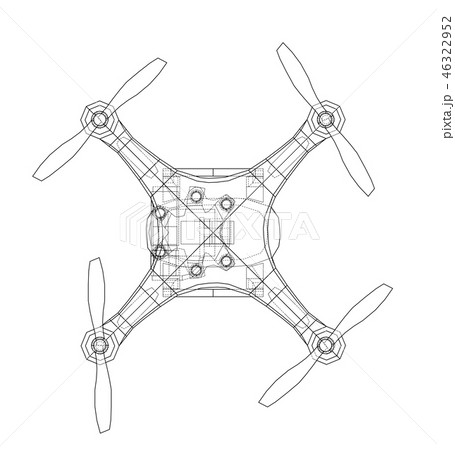 Drone concept. Vector 46322952