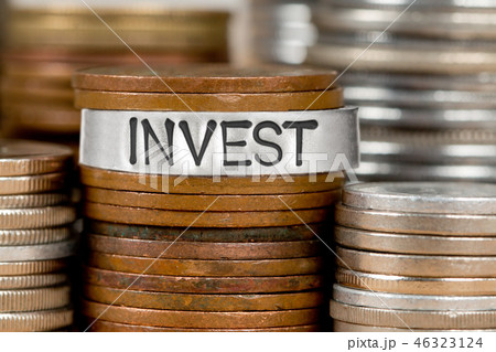 Coin Stack Concept Coin Stack Concept 46323124