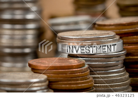 Coin Stack Concept Coin Stack Concept 46323125
