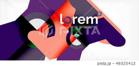 Abstract round elements composition background, organic design Abstract round elements composition background, organic design 46325412
