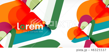 Geometric abstract background 46325537