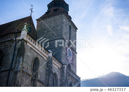 Black Church tower at sunrise Black Church tower at sunrise 46327357