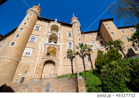 The Ducal Palace in Urbino, Italy The Ducal Palace in Urbino, Italy 46327732