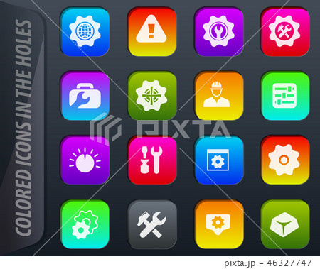 Setting icons set 46327747