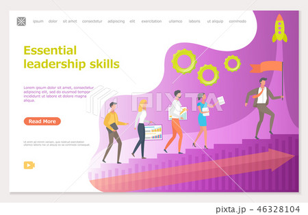 Essential Leadership Skills, Leader with Workers 46328104