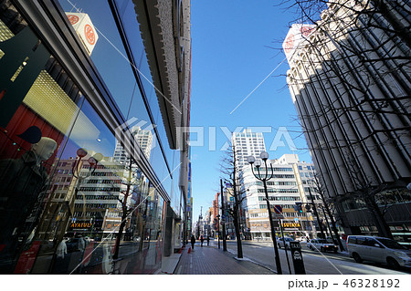 札幌一番街風景(中央区南1条西3丁目周辺) 札幌一番街風景(中央区南1条西3丁目周辺) 46328192