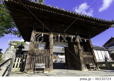 倉敷 阿智神社 随神門 倉敷 阿智神社 随神門 46330724