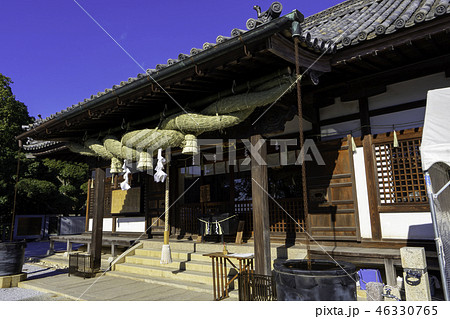 倉敷　阿智神社　拝殿 46330765