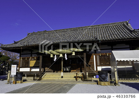 倉敷　阿智神社　拝殿 46330766
