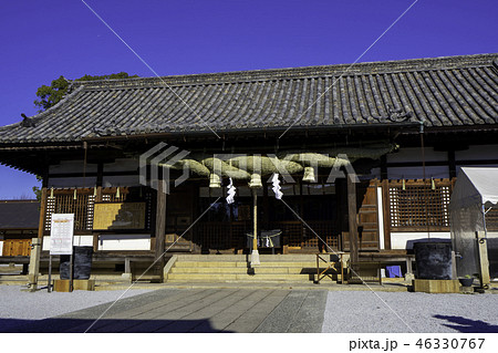倉敷　阿智神社　拝殿 46330767