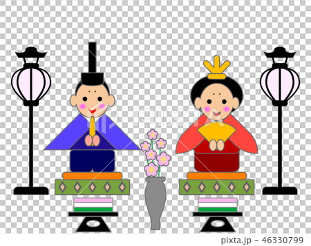 ひな祭り お雛様 ひな祭り お雛様 46330799