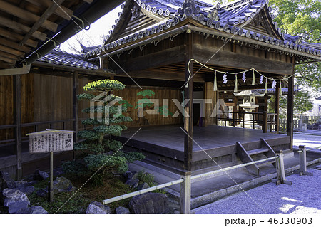 倉敷 阿智神社 能舞台 倉敷 阿智神社 能舞台 46330903