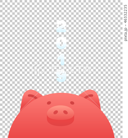 2019 New Year background. The year of the pig. 2019 New Year background. The year of the pig. 46332235