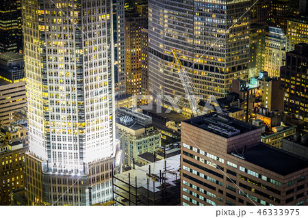 ニューヨーク・マンハッタンの夜景 46333975
