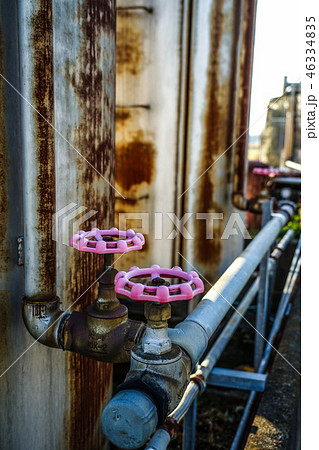工場の配管のイメージ 46334835