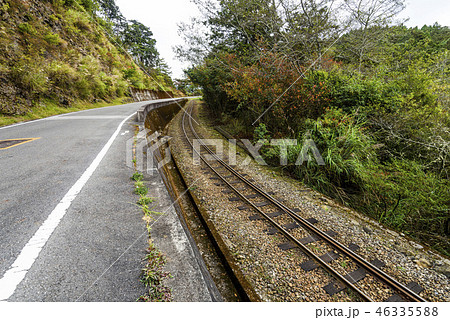 Alishan Forest railway in Taiwan  46335588