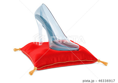 Cinderella crystal high heel, glass slipper 46336917