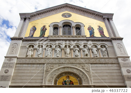 Mosaic on the facade of San Spiridione  46337722