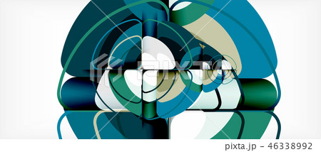 Circle abstract background 46338992
