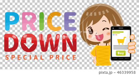 ネットショッピング　販促用　アイキャッチ　バナー 46339958