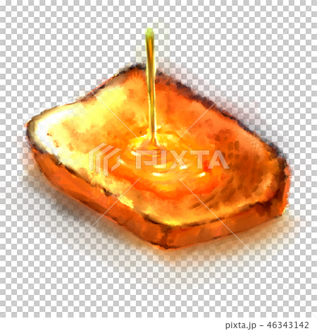 Honey in bread Honey in bread 46343142