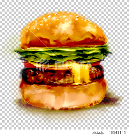 Hamburger Hamburger 46343143