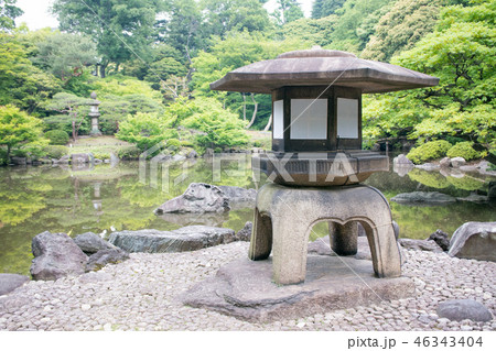 東京都　旧古河庭園　心字池　国の名勝 46343404