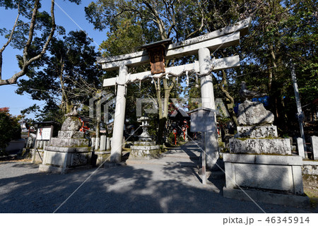 三宅八幡宮　三の鳥居 46345914