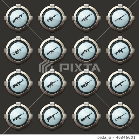 Set of hand weapons 46346601