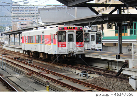 松浦鉄道の気動車　佐世保駅　長崎県　九州 46347656