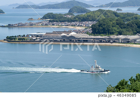 音戸の瀬戸公園から眺めた瀬戸の景色 46349085