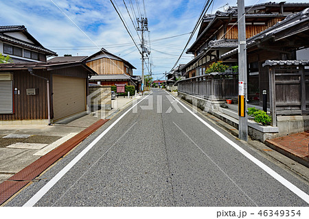 街風景 中山道 五箇荘 街風景 中山道 五箇荘 46349354