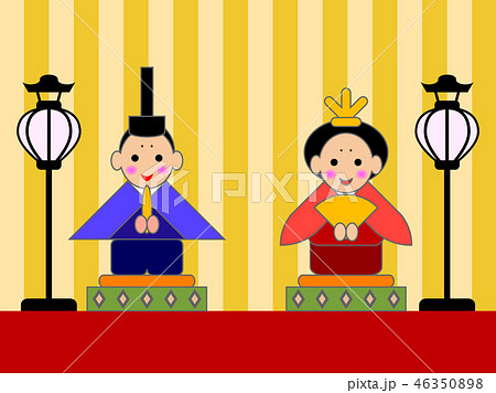 ひな祭り　お雛様 46350898