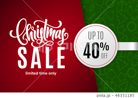 Christmas holiday sale 40 percent off Christmas holiday sale 40 percent off 46351185