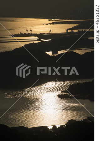 絵下山よりの夕景 46351327