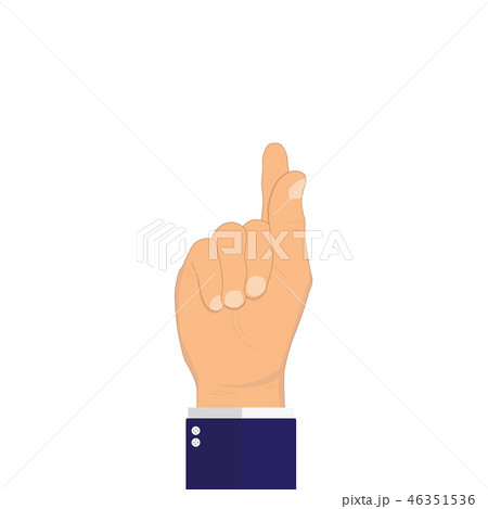 Businessman's hand holding gesture Businessman's hand holding gesture 46351536