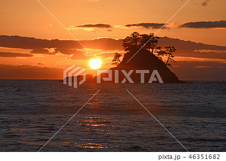 松島の夕陽 松島の夕陽 46351682