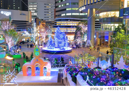 日比谷ステップ広場のイルミネーション 46352428