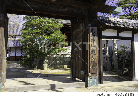 倉敷　観龍寺　山門 46353288