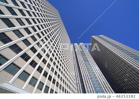 日本の東京都市景観 霞が関ビル(左)と中央合同庁舎第7号館などを望む 日本の東京都市景観 霞が関ビル(左)と中央合同庁舎第7号館などを望む 46353392