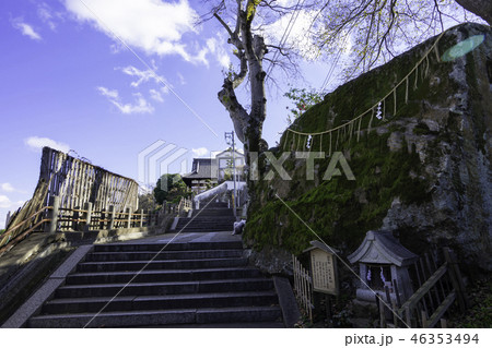 倉敷　鶴形山の階段 46353494