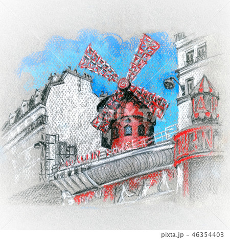 Moulin Rouge in Paris, France 46354403