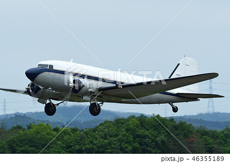 旅客機 DC-3 離陸 46355189