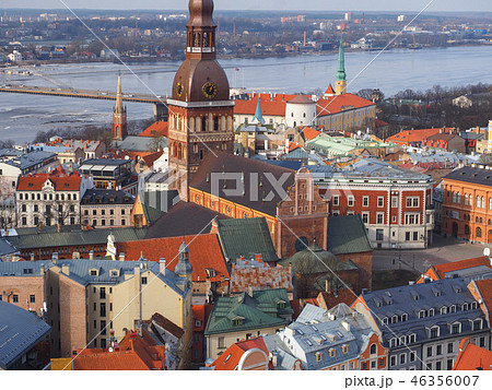 聖ペテロ教会から望むラトビア・リガ歴史地区 / Riga, Latvia 46356007