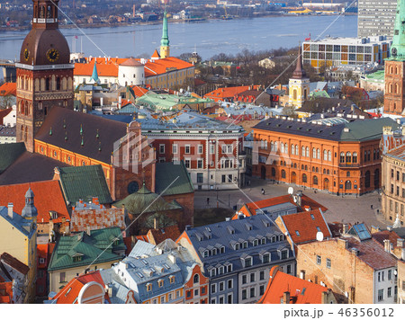 聖ペテロ教会から望むラトビア・リガ歴史地区 / Riga, Latvia 聖ペテロ教会から望むラトビア・リガ歴史地区 / Riga, Latvia 46356012